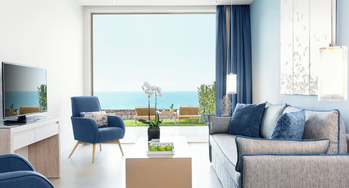 Guest room at Ikos Oceania