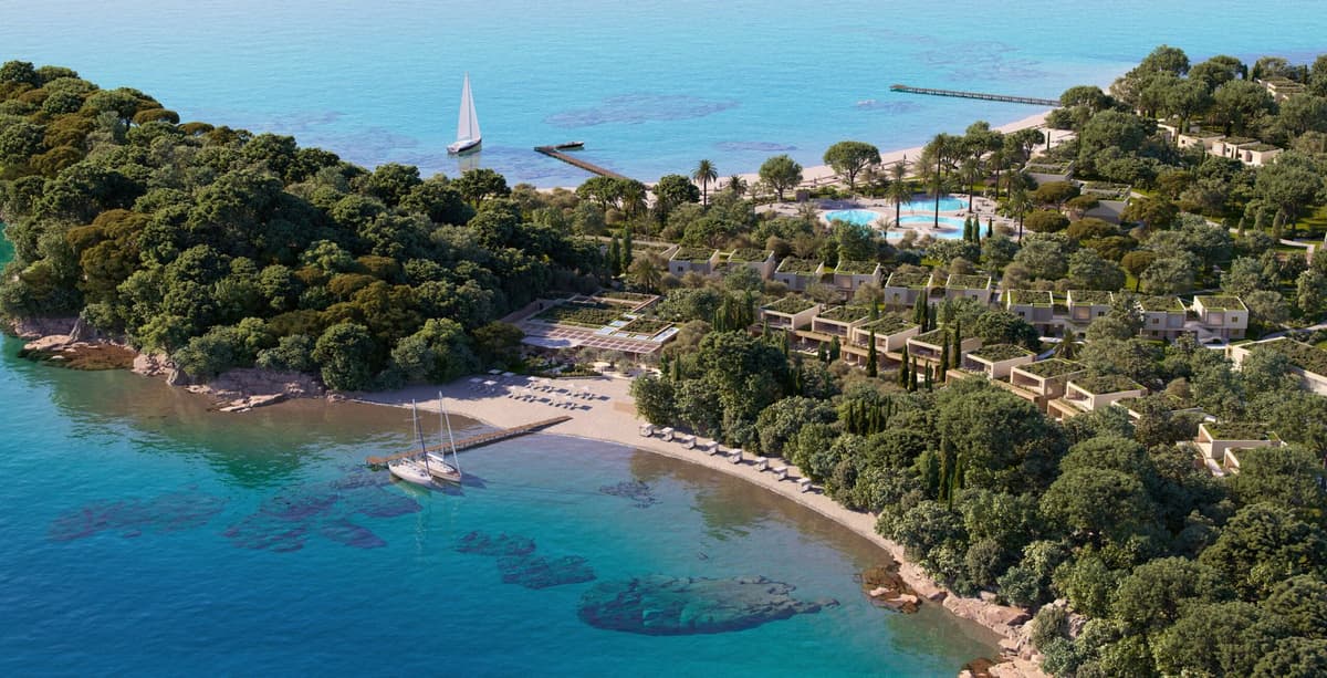 Resort exterior at Ikos Odisia