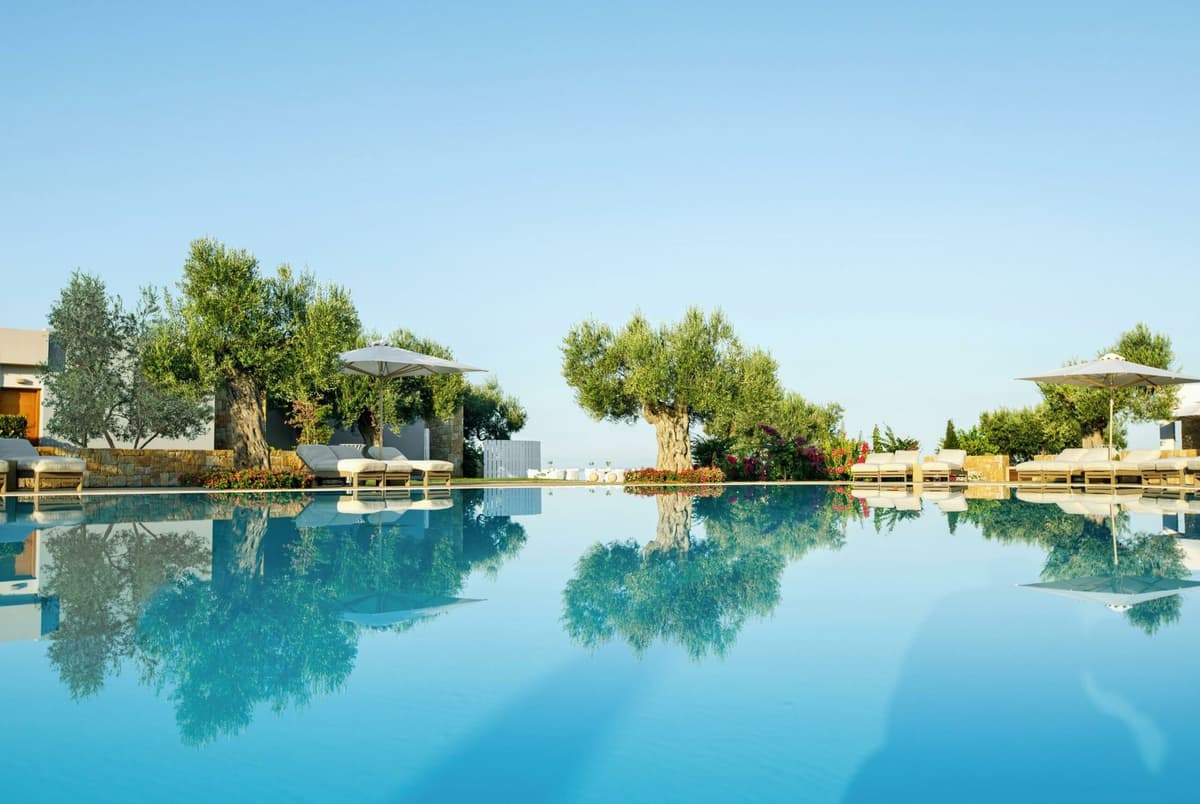 Swimming pool at Ikos Olivia