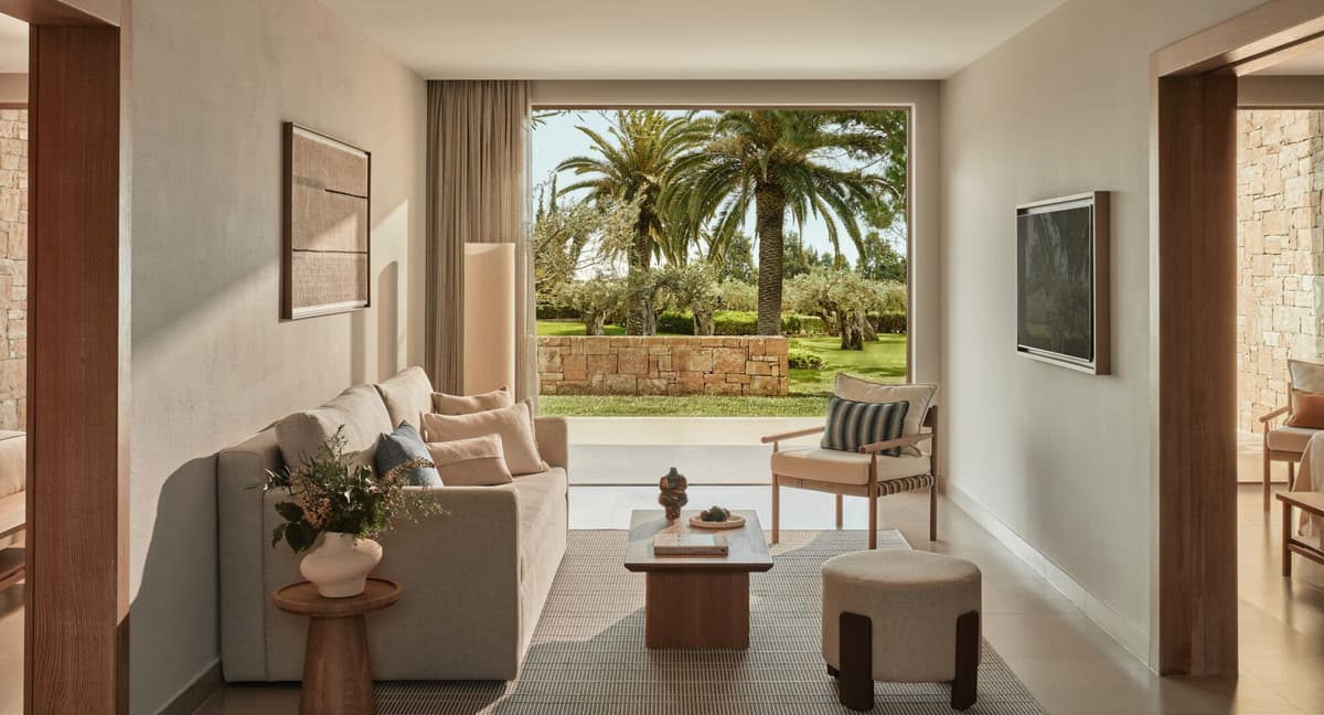 Guest room at Ikos Olivia