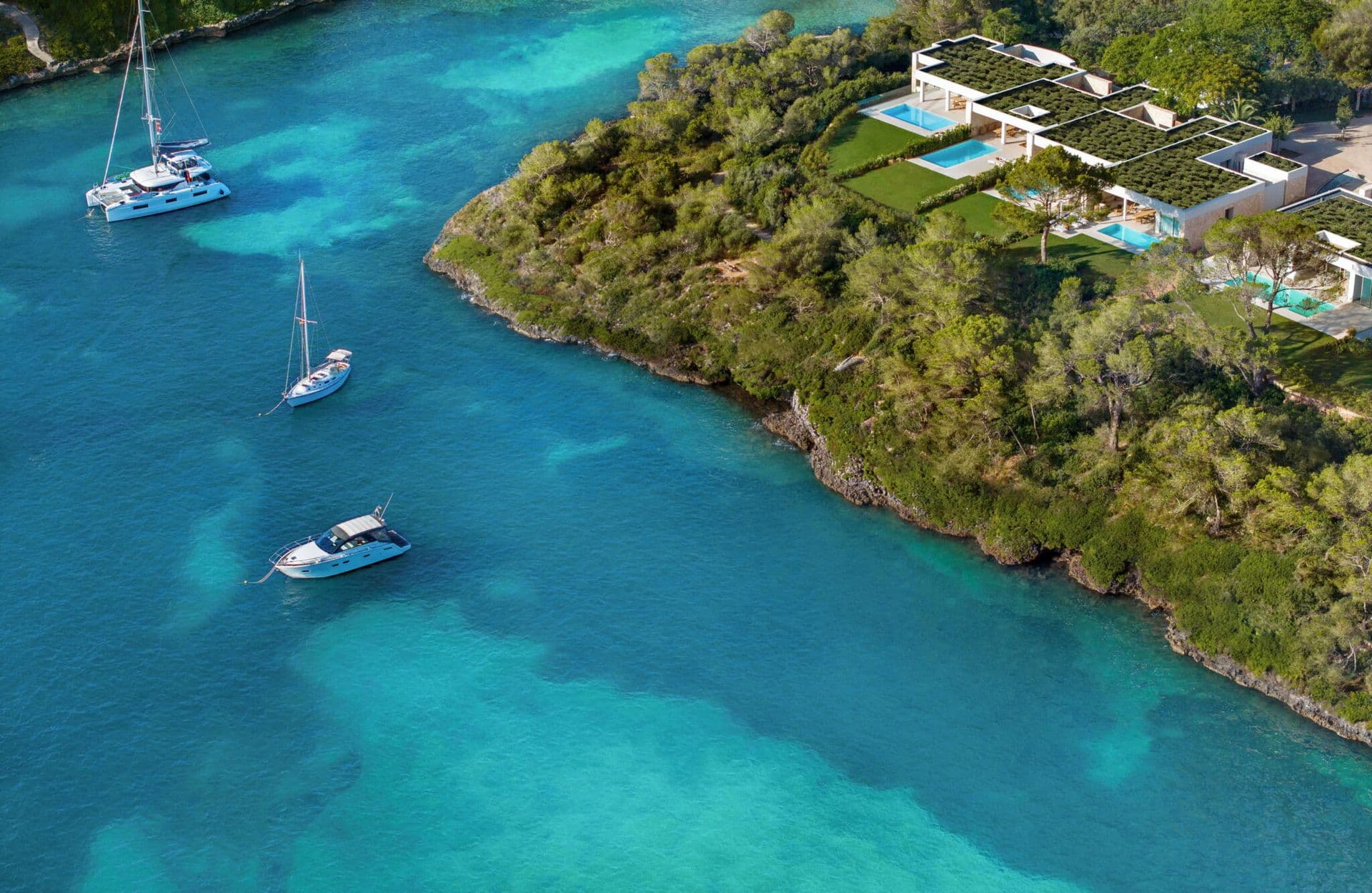 Resort exterior at Ikos Porto Petro