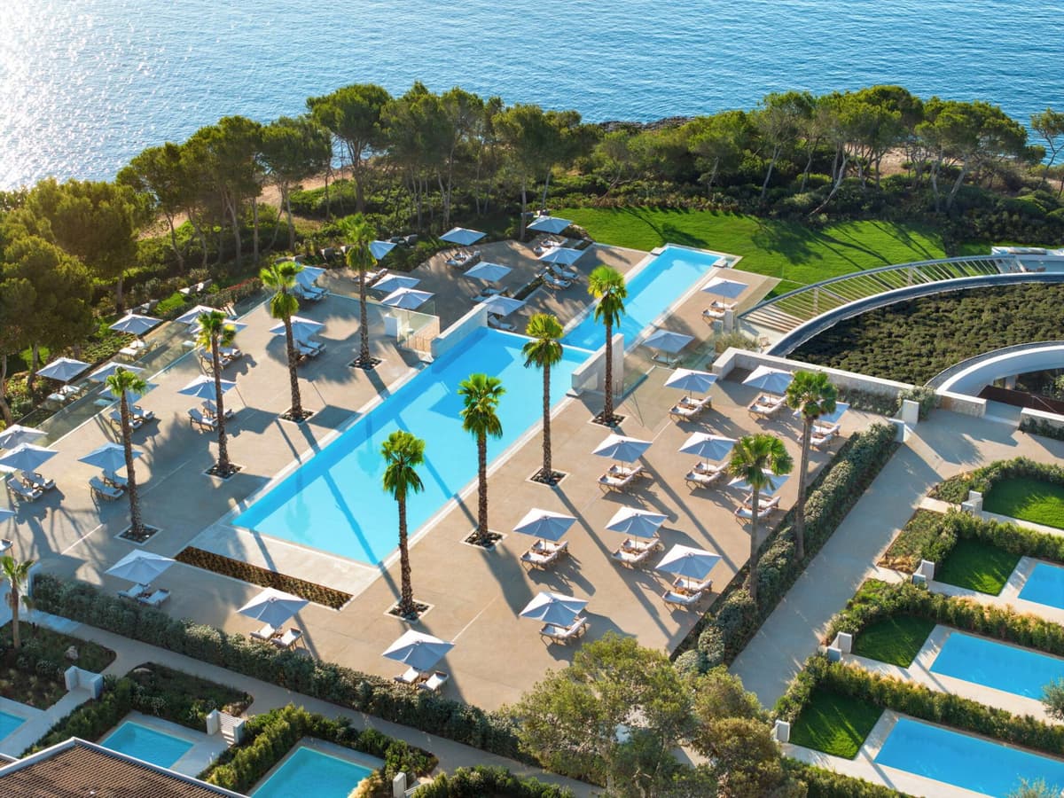 Swimming pool at Ikos Porto Petro