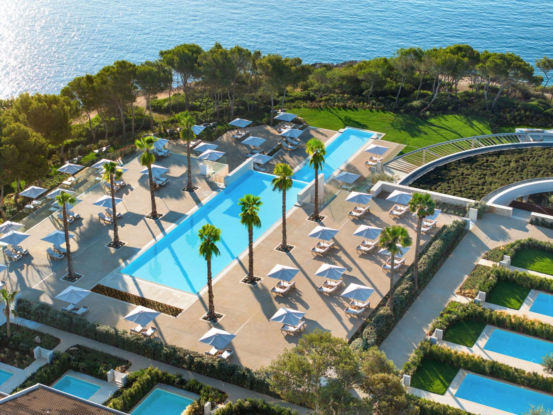 Swimming pool at Ikos Porto Petro