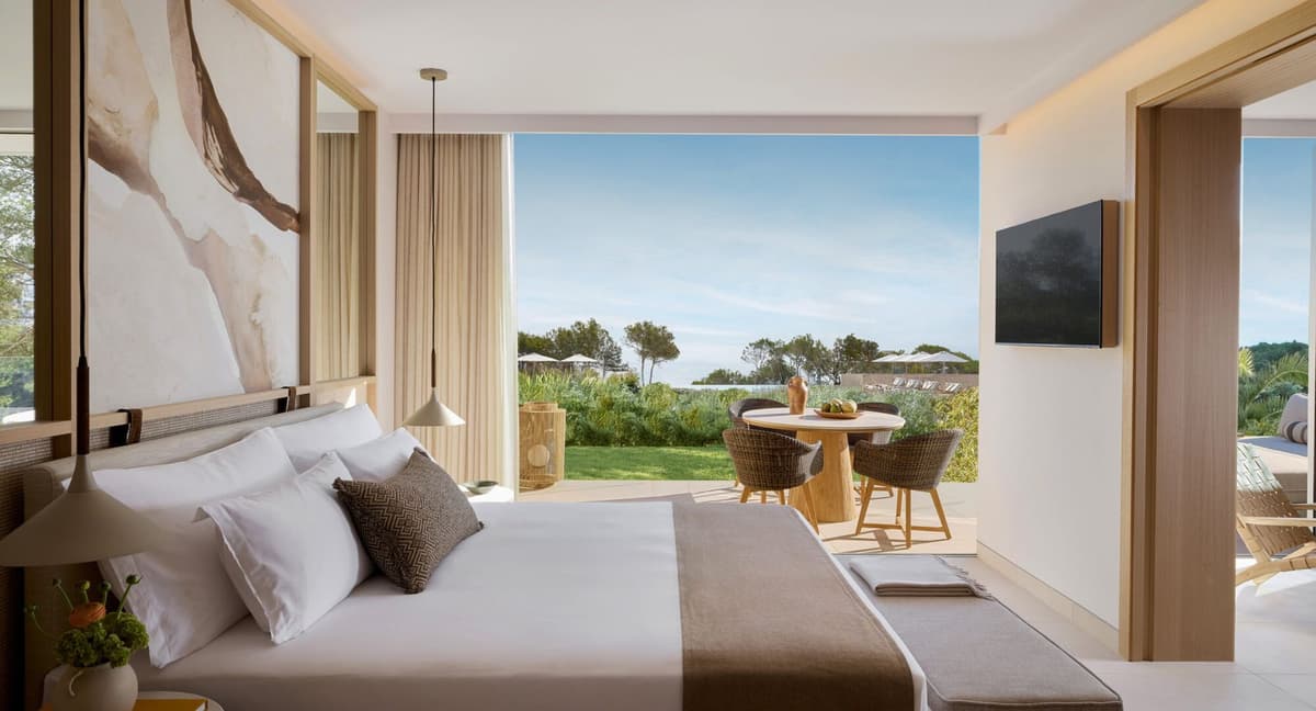 Guest room at Ikos Porto Petro