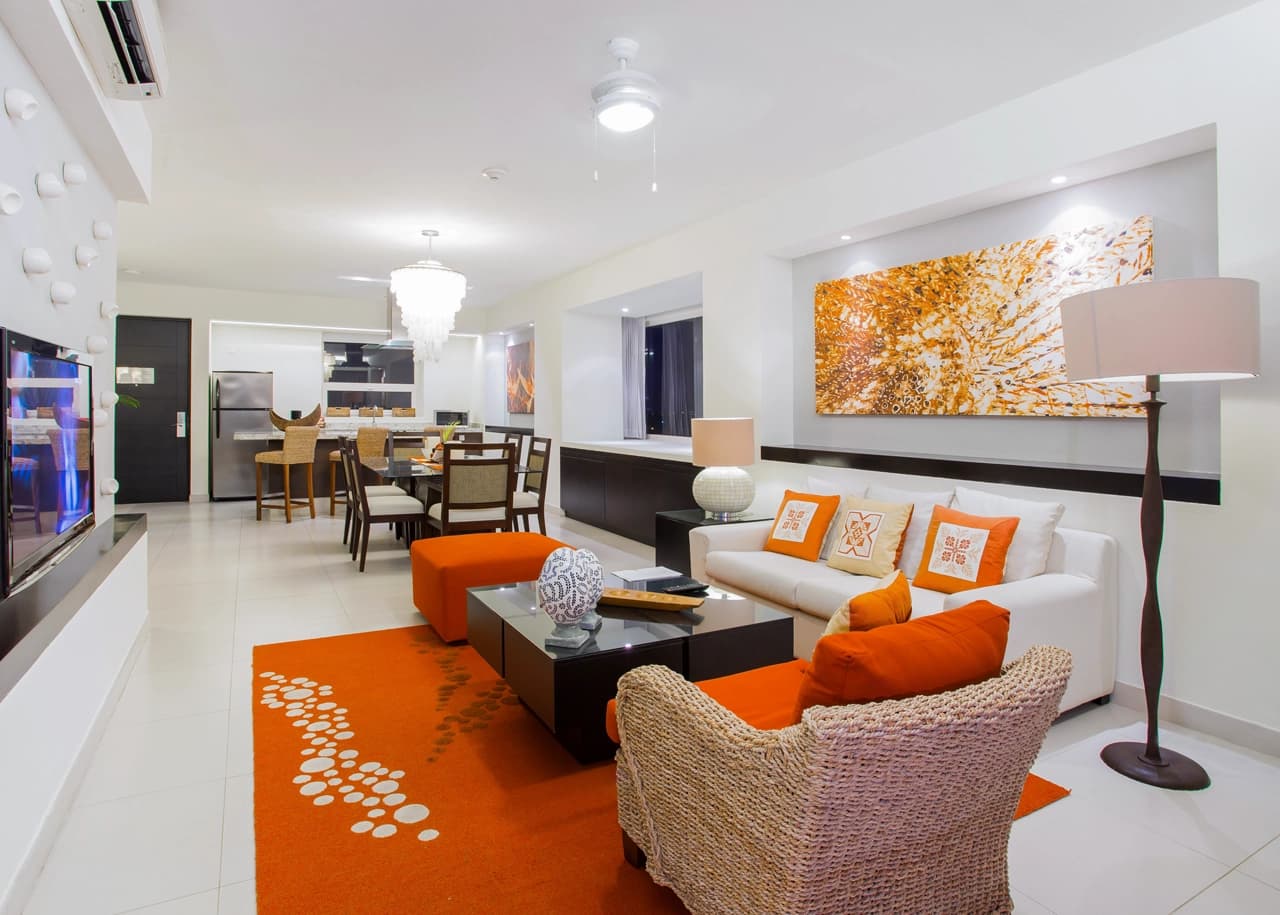 One-bedroom penthouse suite at Marival Distinct