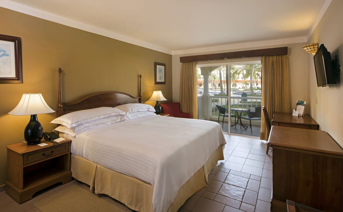 Guest room at Occidental Caribe