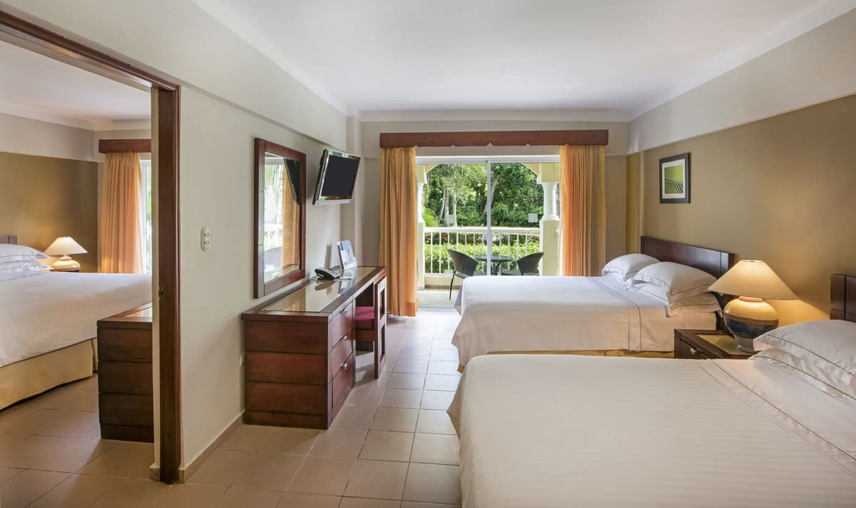 Guest room at Occidental Caribe