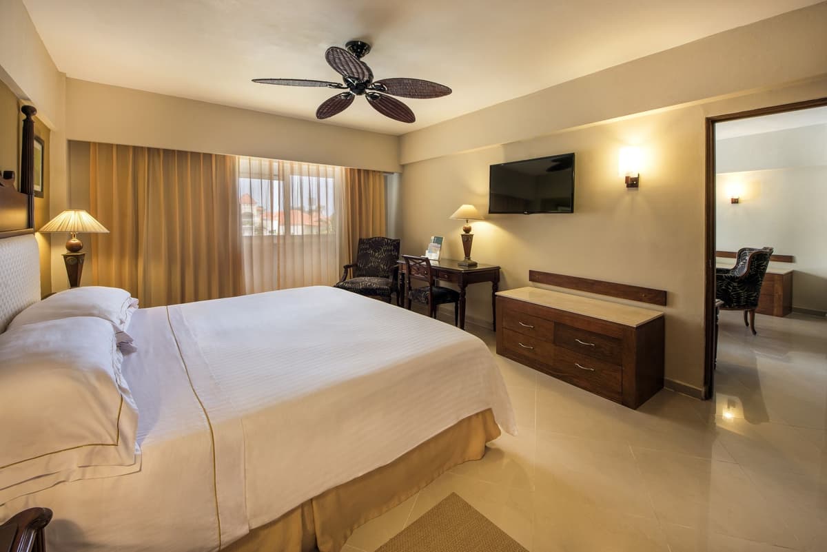 Guest room at Occidental Caribe