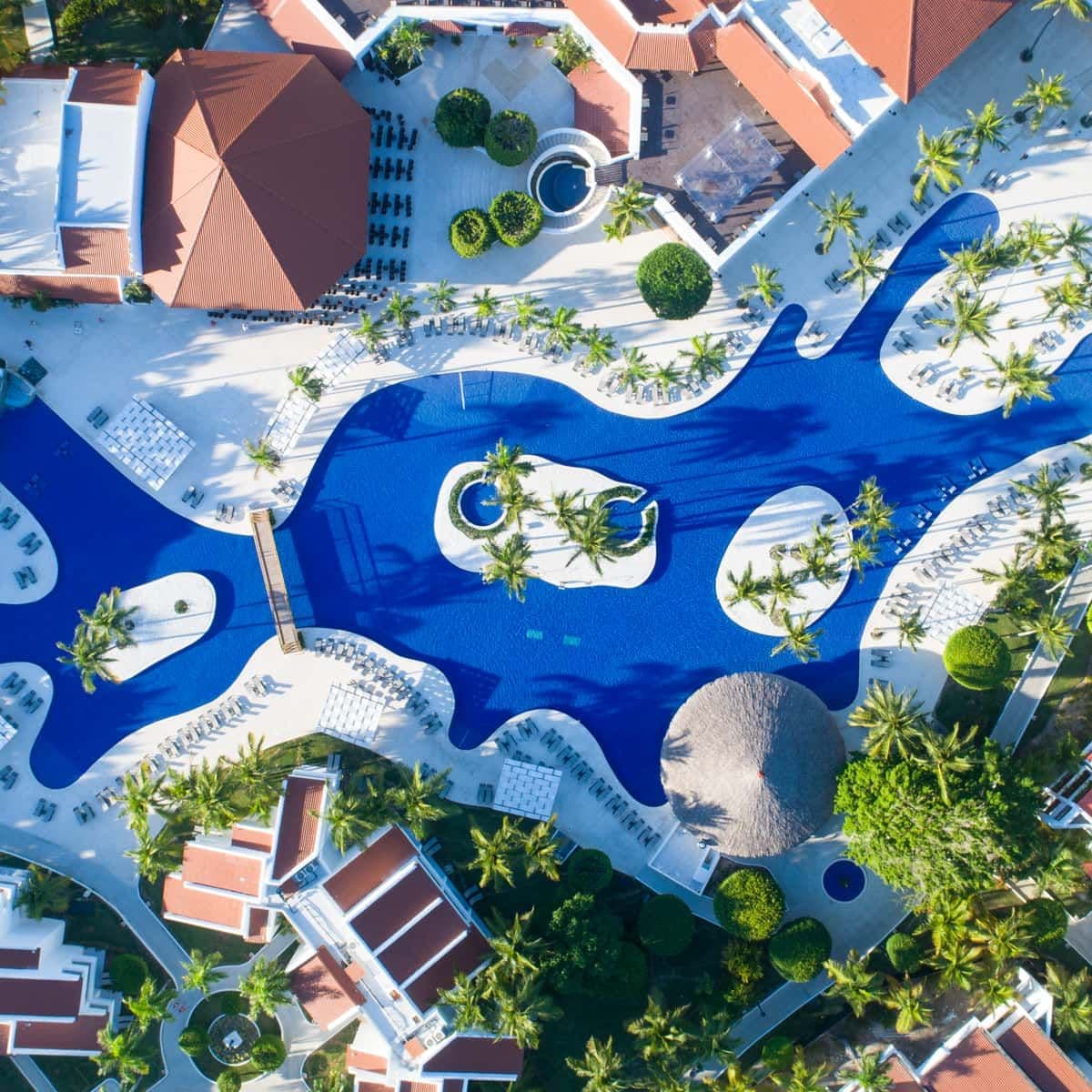 Swimming pool area at Occidental Punta Cana