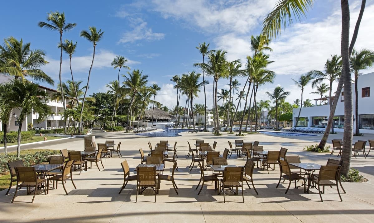 Swimming pool area at Occidental Punta Cana