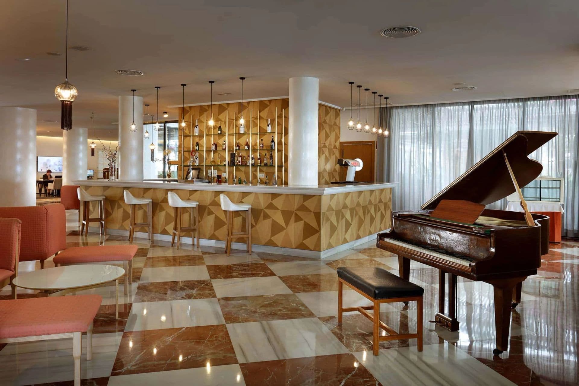 Lobby & bar at Palladium Hotel Palmyra, Trademark Collection