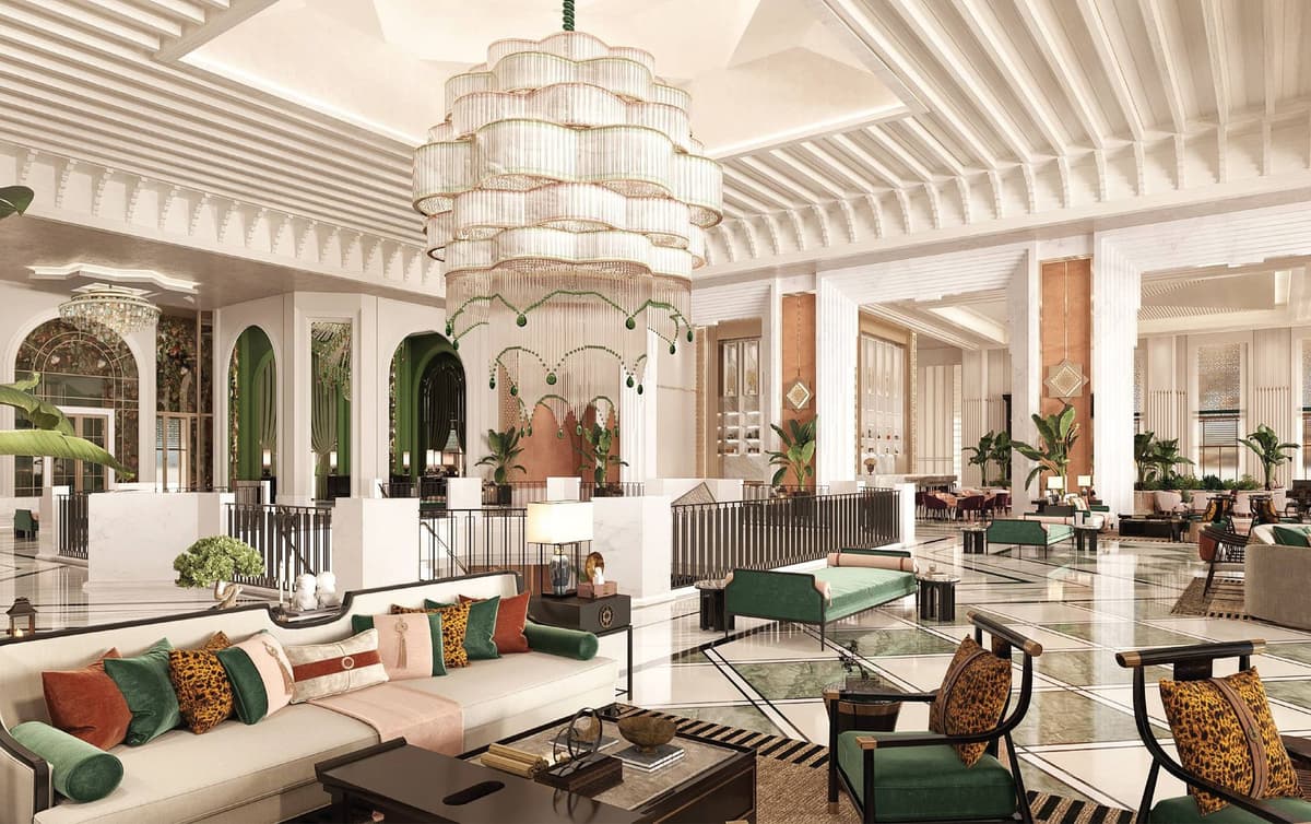 Lobby at Rixos Murjana - Ultra All Inclusive