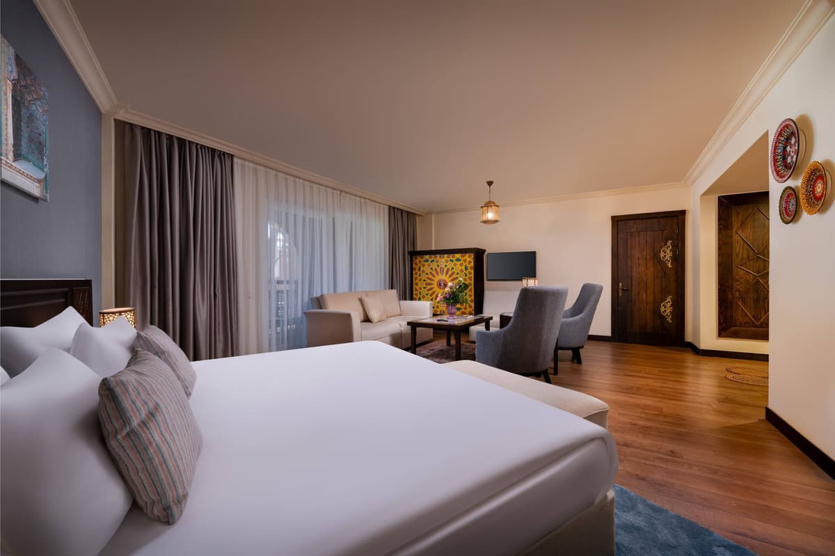 Guest room at Rixos Park Belek - The Land Of Legends Access