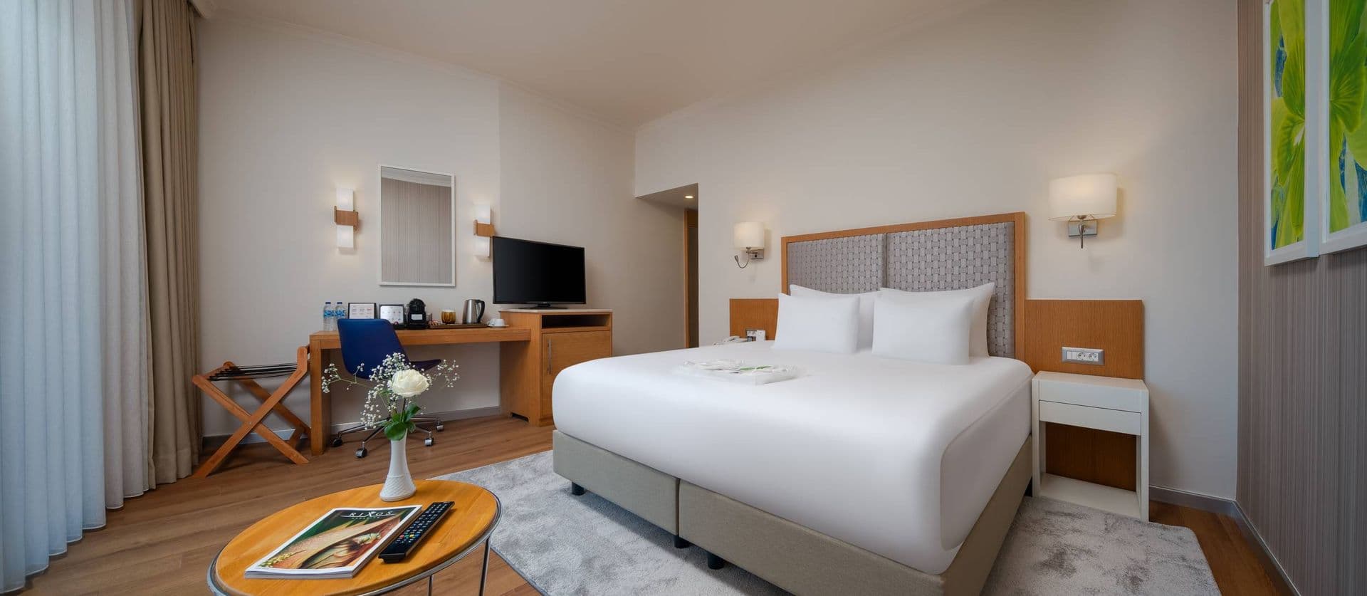 Guest room at Rixos Park Belek - The Land Of Legends Access
