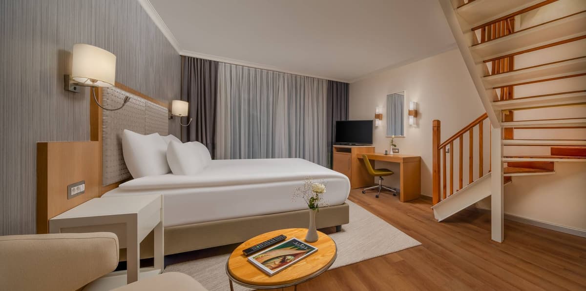 Guest room at Rixos Park Belek - The Land Of Legends Access