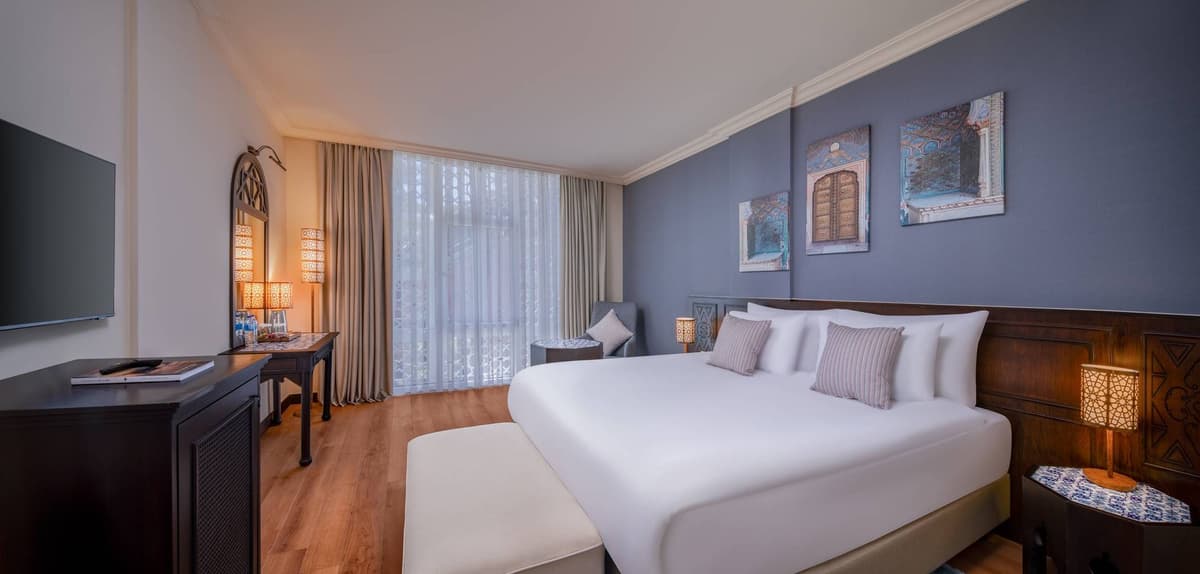 Guest room at Rixos Park Belek - The Land Of Legends Access