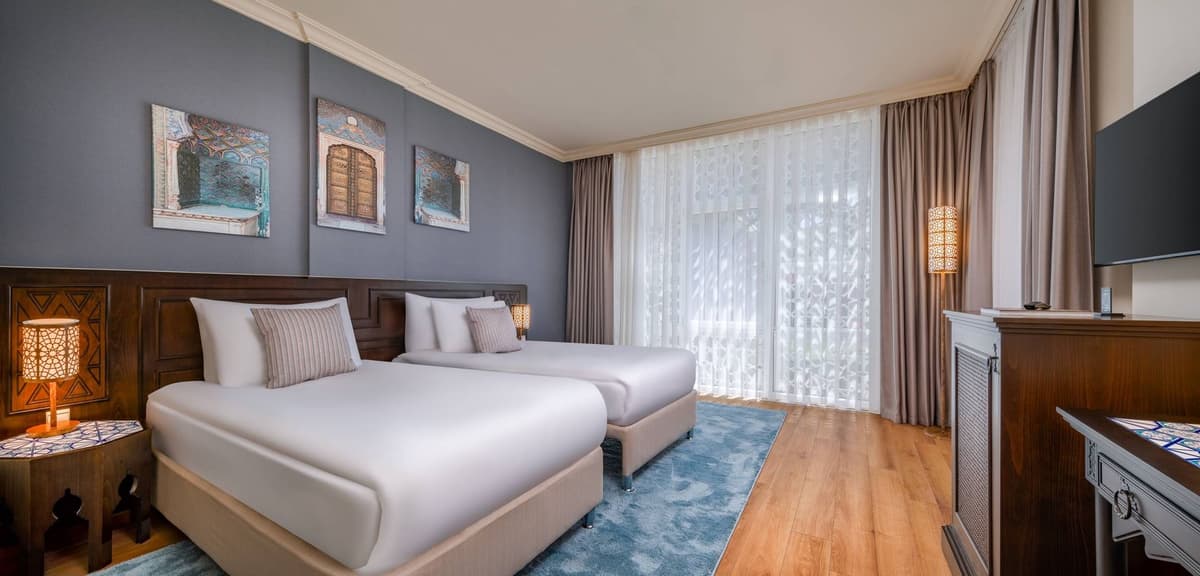 Guest room at Rixos Park Belek - The Land Of Legends Access