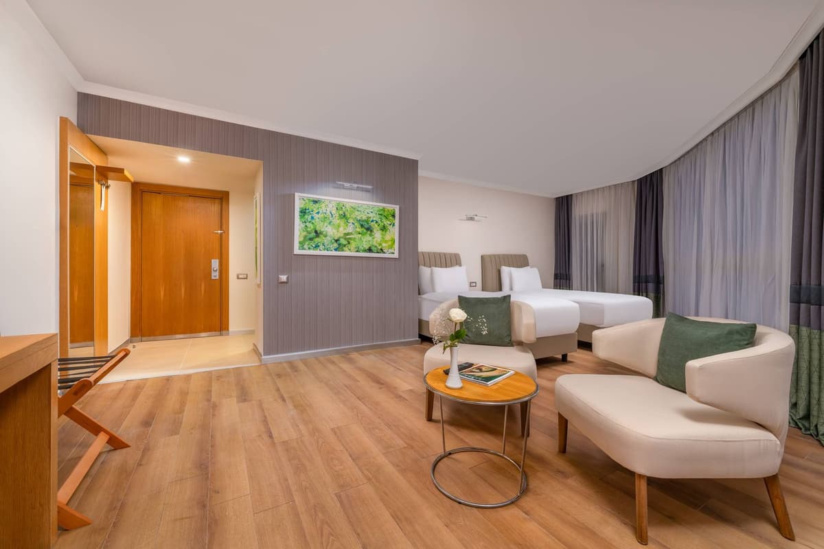 Guest room at Rixos Park Belek - The Land Of Legends Access