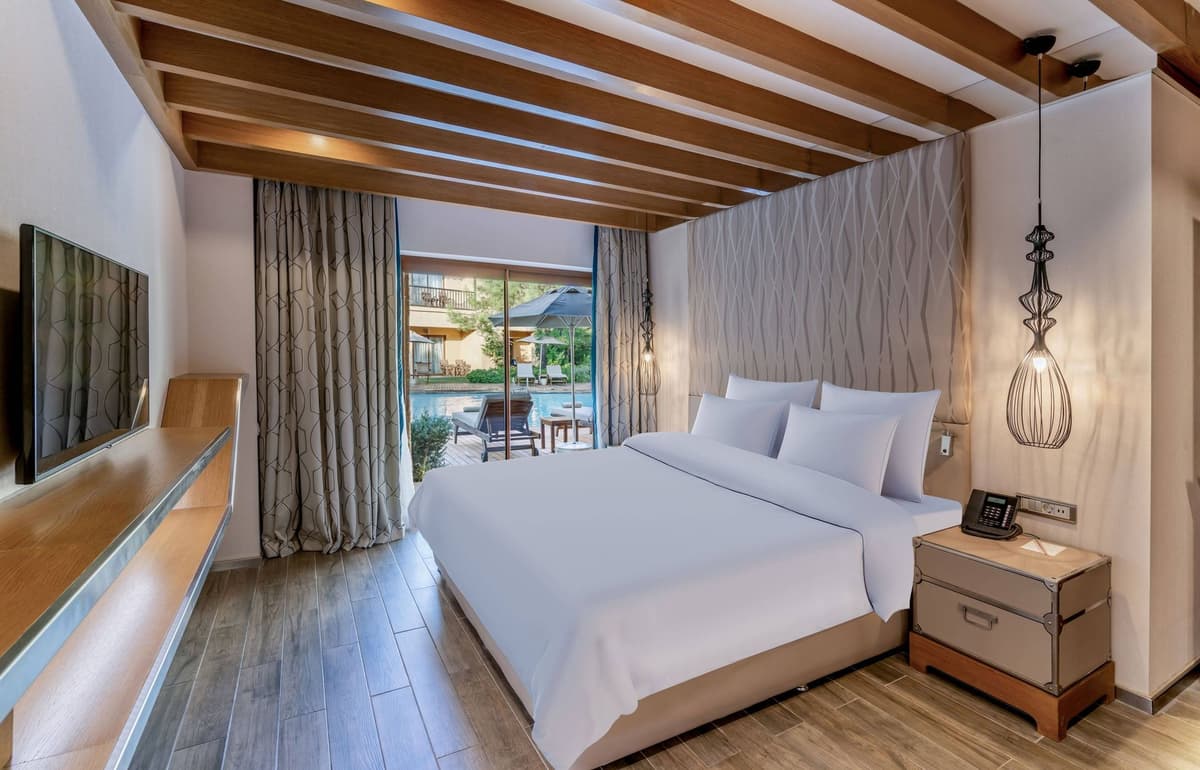 Guest room at Rixos Premium Belek - The Land Of Legends Access