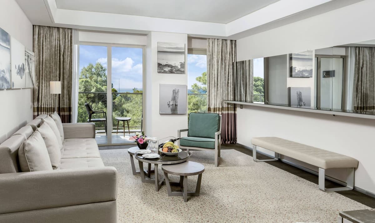 Guest room at Rixos Premium Belek - The Land Of Legends Access