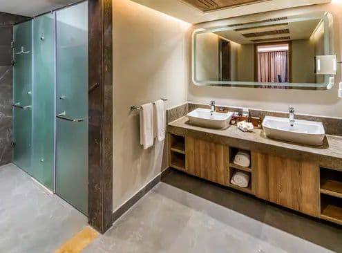 Guest room at Rixos Premium Magawish Suites and Villas