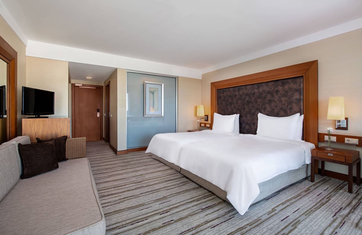 Guest room at Rixos Sungate - The Land Of Legends Access