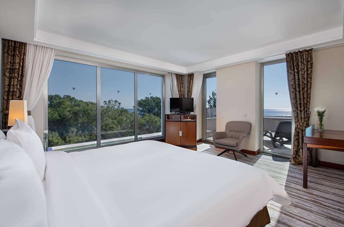 Guest room at Rixos Sungate - The Land Of Legends Access