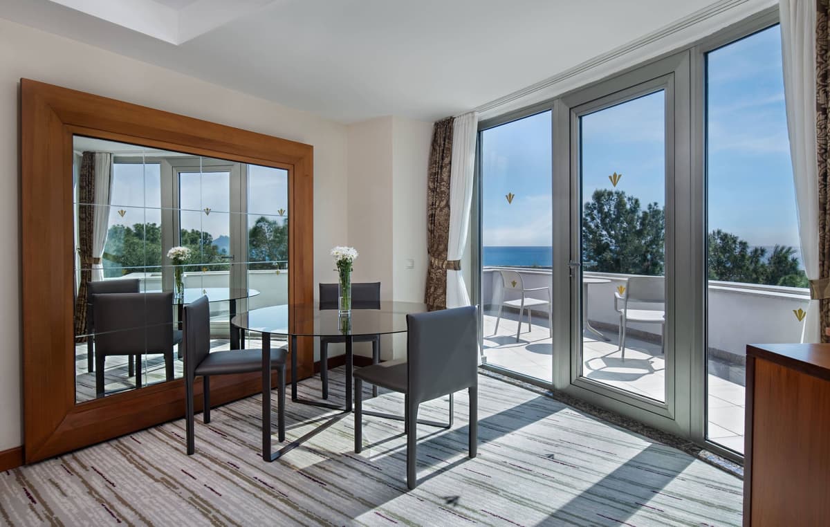 Guest room at Rixos Sungate - The Land Of Legends Access