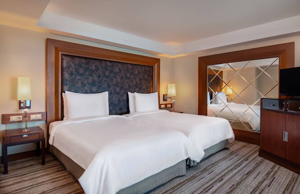 Guest room at Rixos Sungate - The Land Of Legends Access