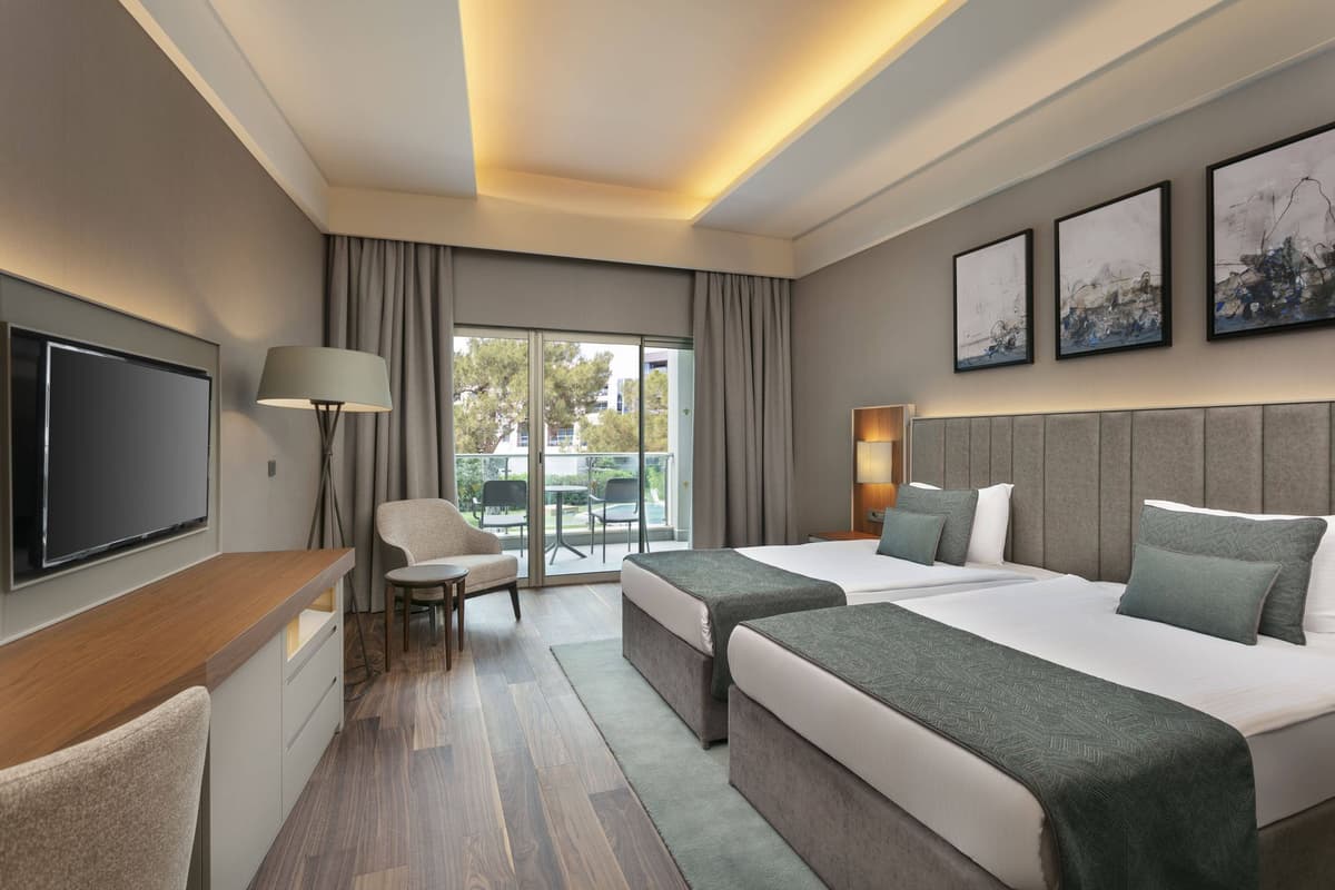 Guest room at Rixos Sungate - The Land Of Legends Access