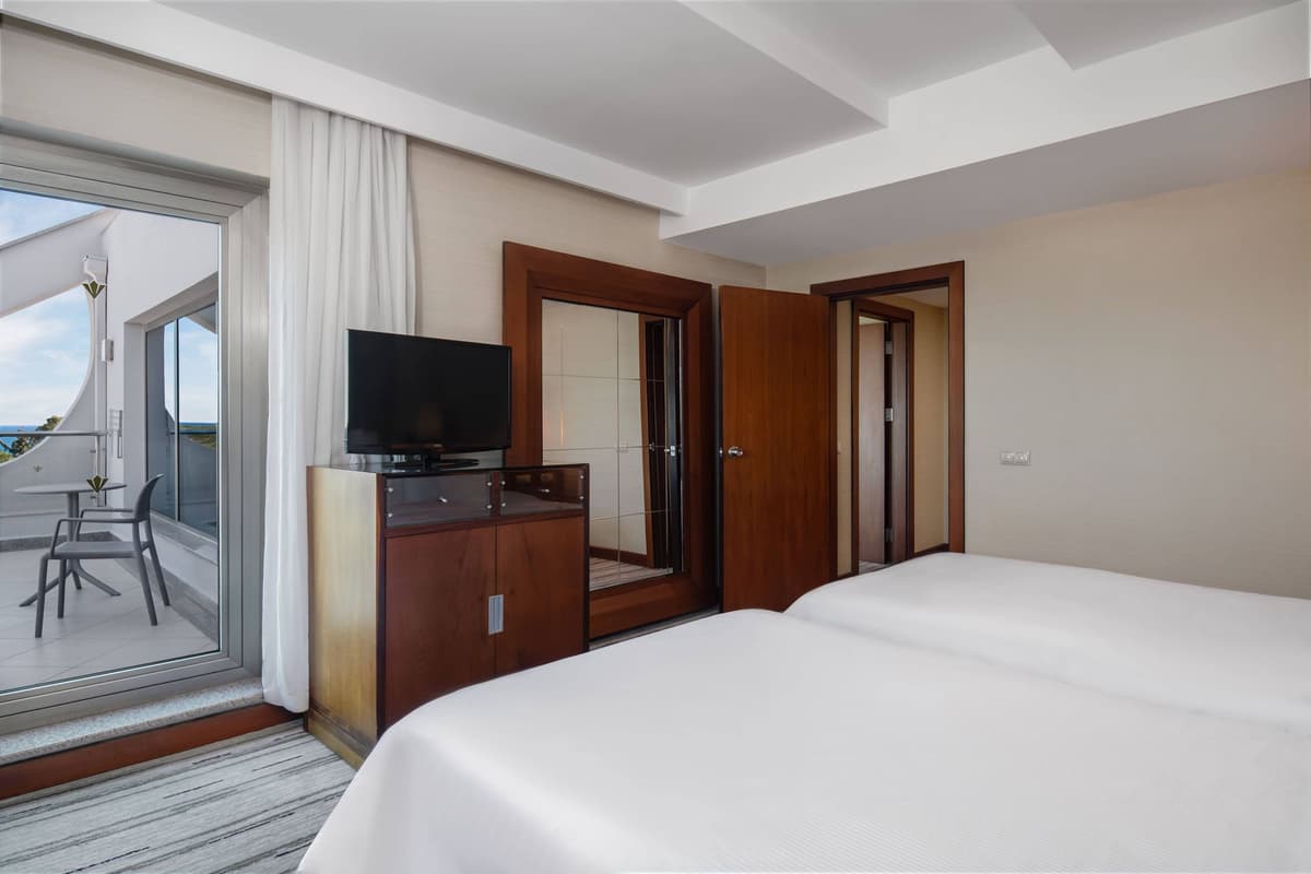 Guest room at Rixos Sungate - The Land Of Legends Access