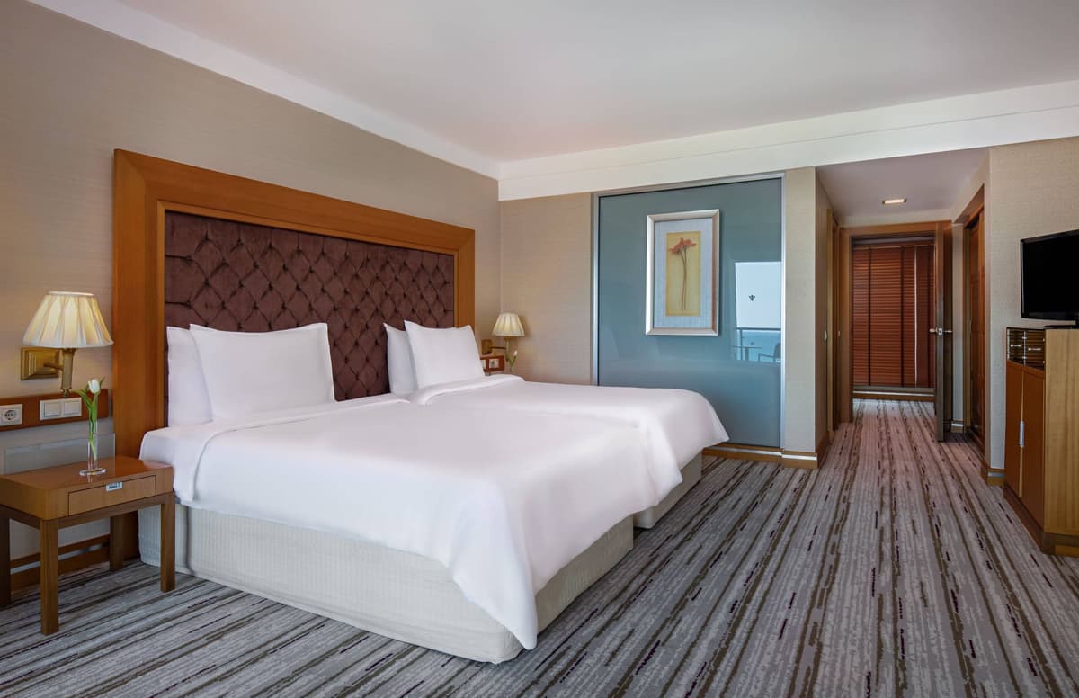 Guest room at Rixos Sungate - The Land Of Legends Access