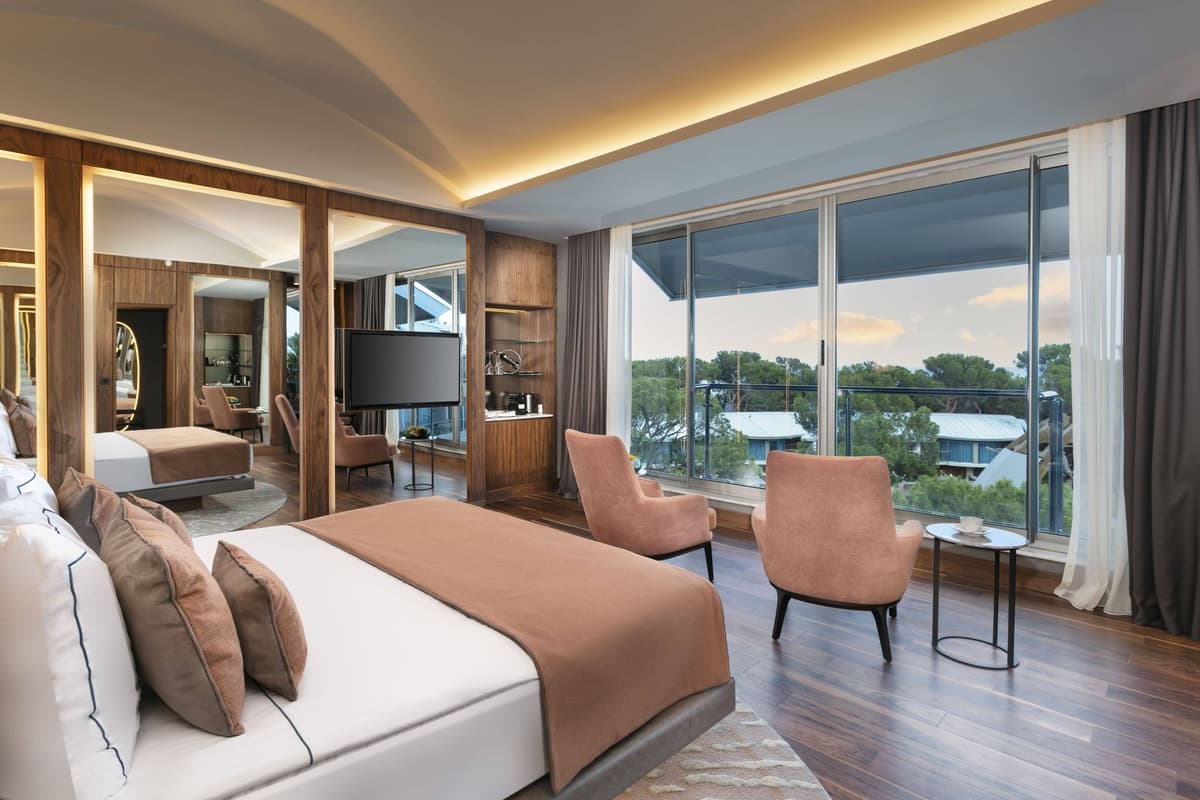 Guest room at Rixos Sungate - The Land Of Legends Access