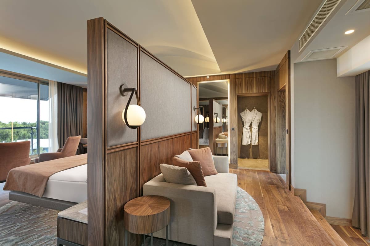 Guest room at Rixos Sungate - The Land Of Legends Access