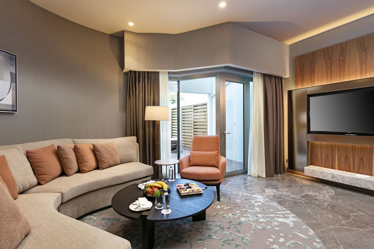 Guest room at Rixos Sungate - The Land Of Legends Access