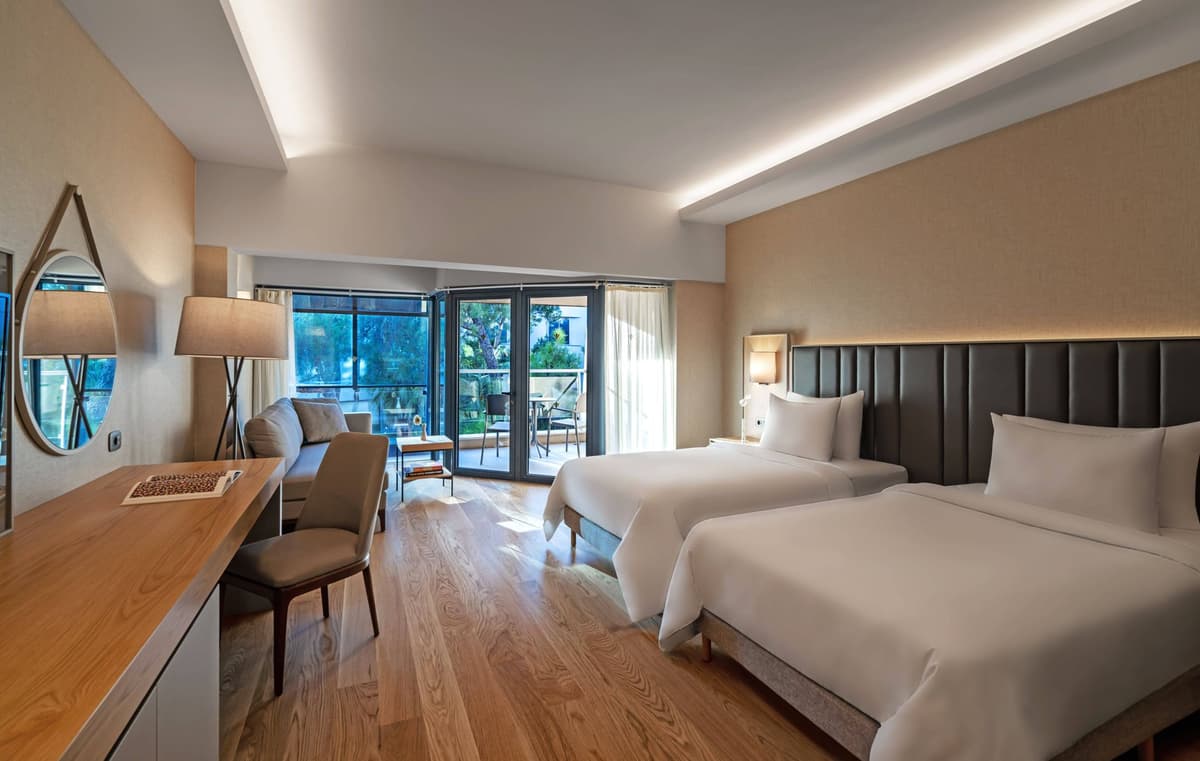 Guest room at Rixos Sungate - The Land Of Legends Access