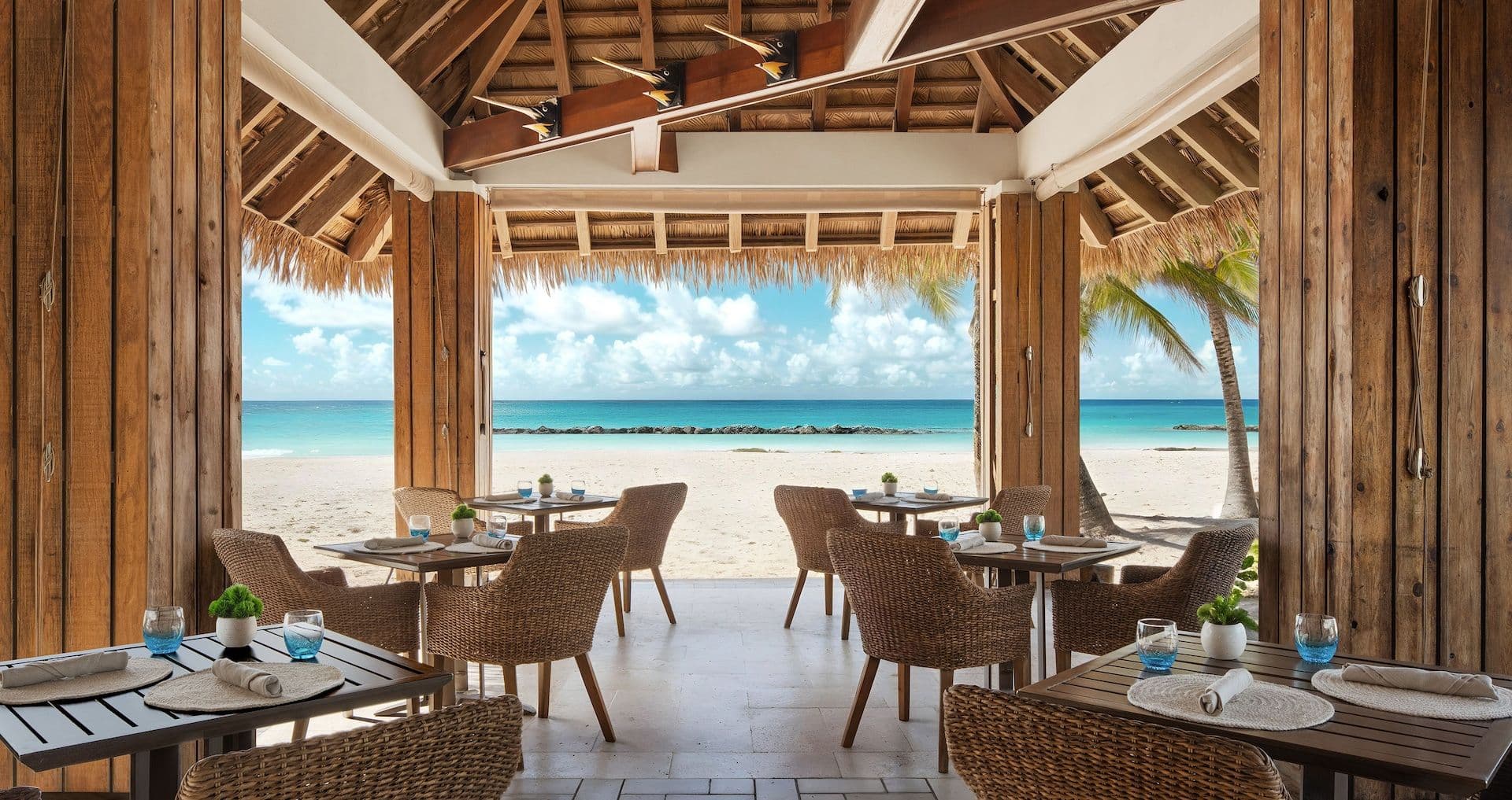 Resort exterior at Sandals Barbados