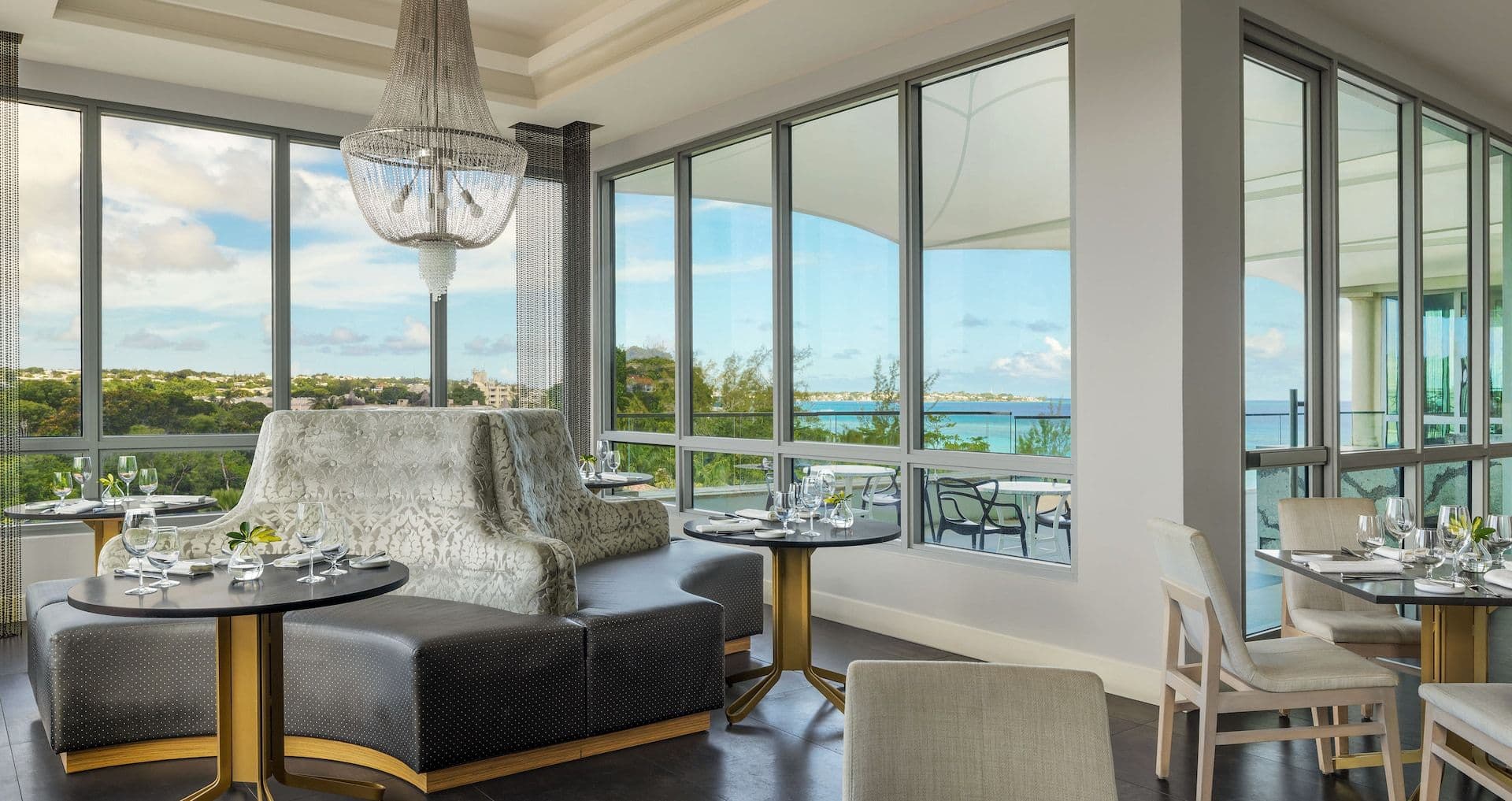 Resort exterior at Sandals Barbados