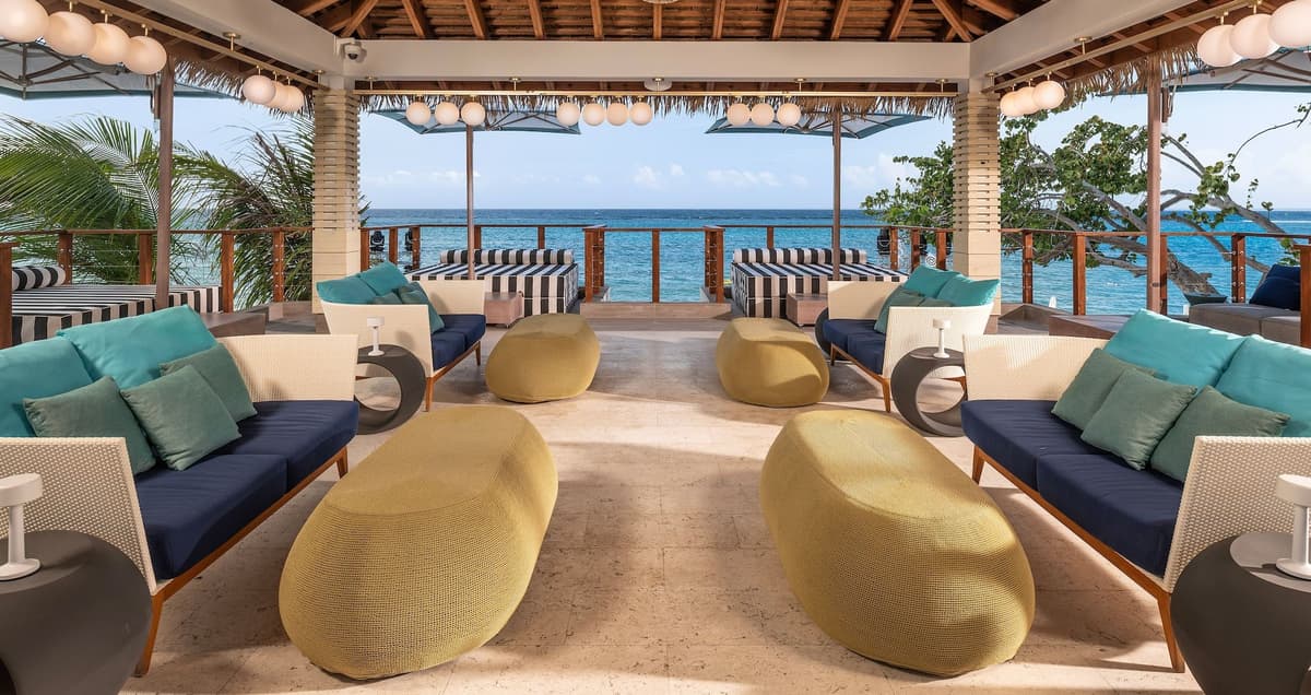 Resort exterior at Sandals Dunn's River