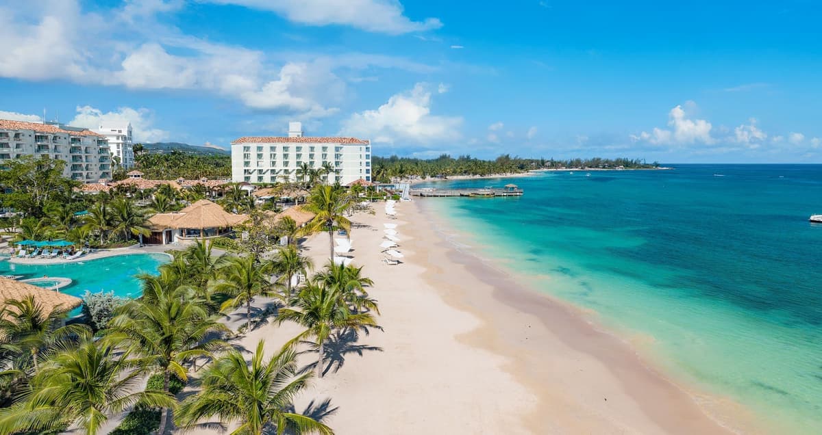Resort exterior at Sandals Dunn's River