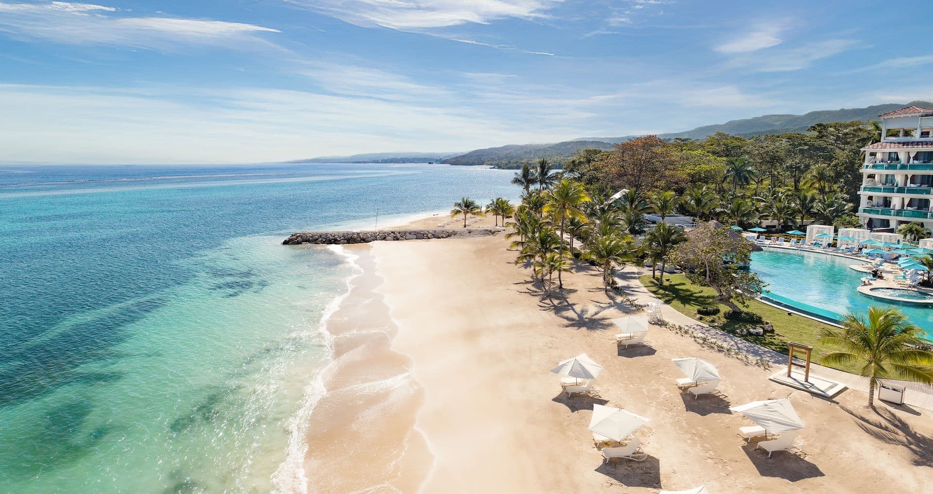 Resort exterior at Sandals Dunn's River