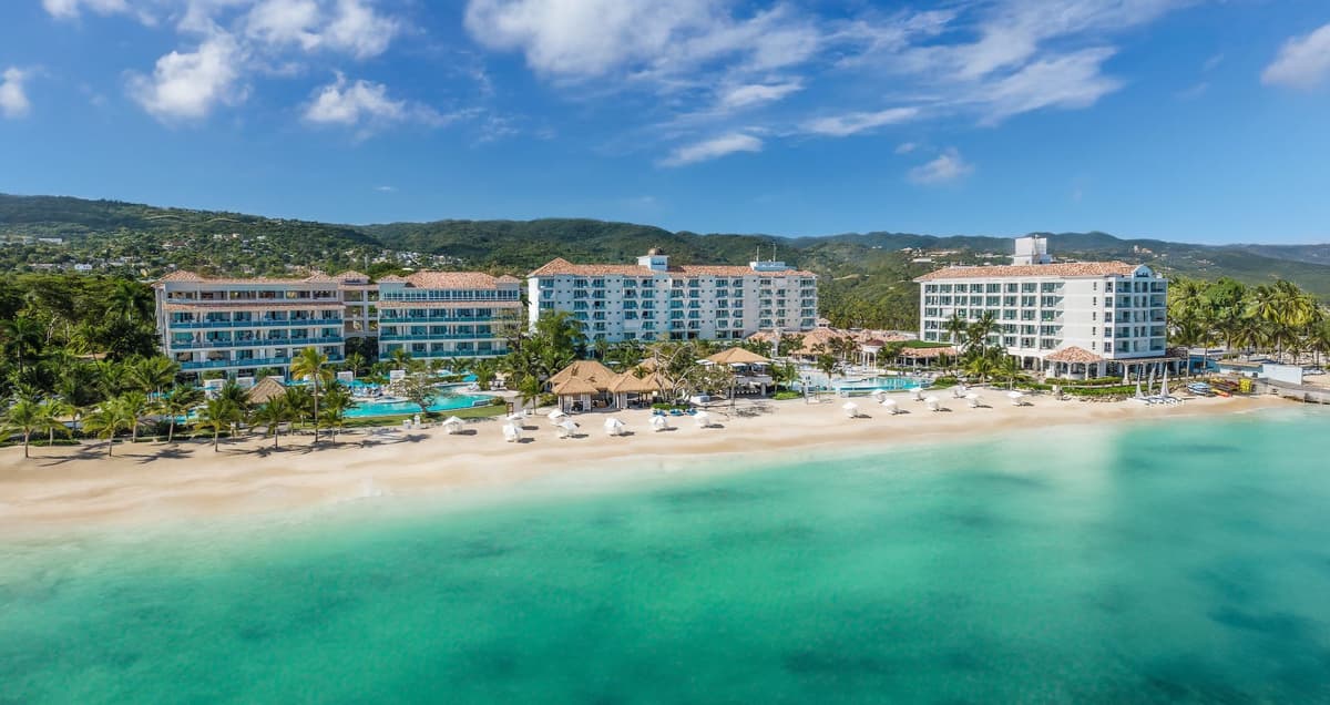 Resort exterior at Sandals Dunn's River