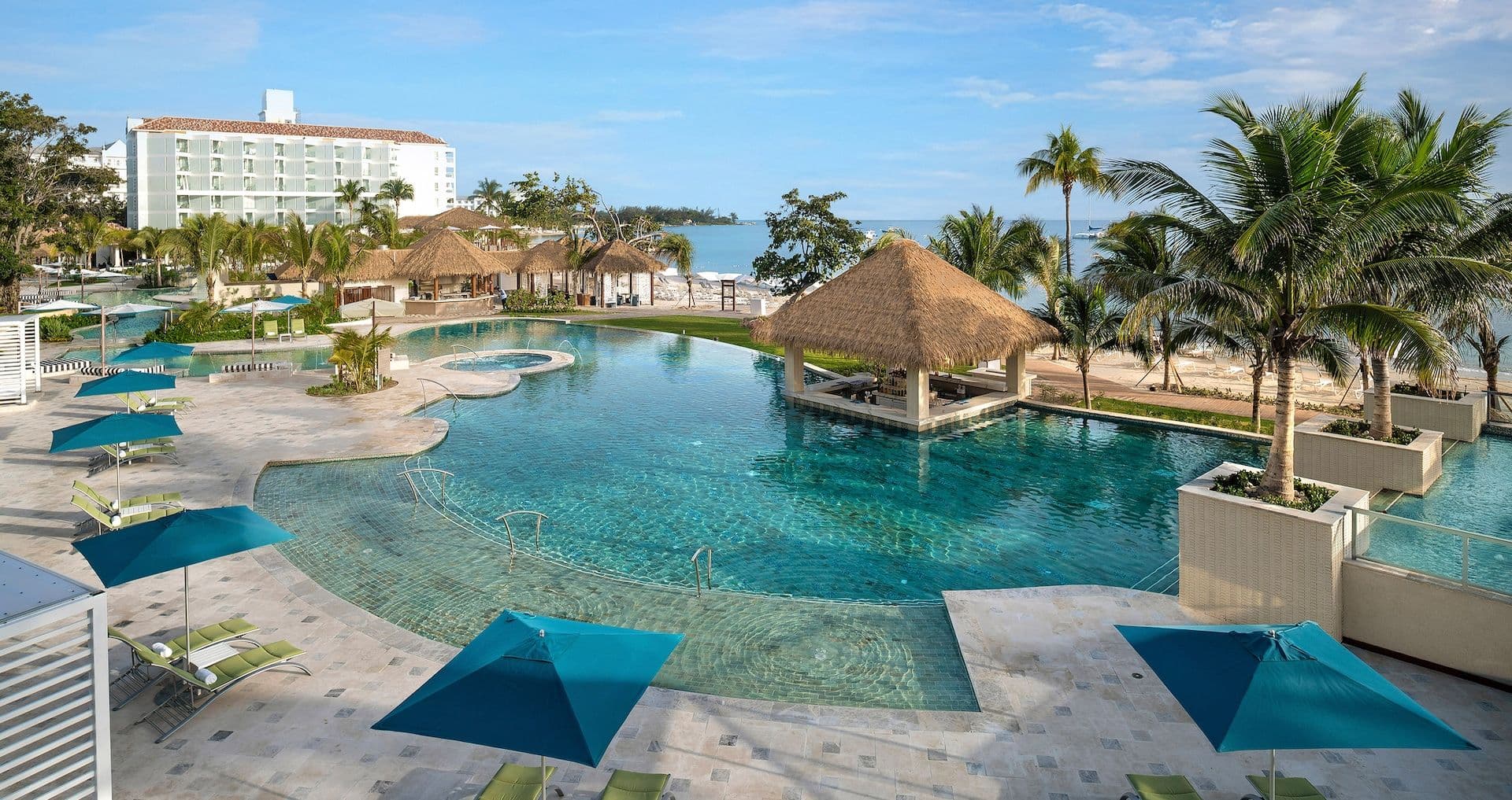 Resort exterior at Sandals Dunn's River