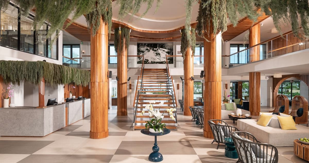 Resort exterior at Sandals Dunn's River