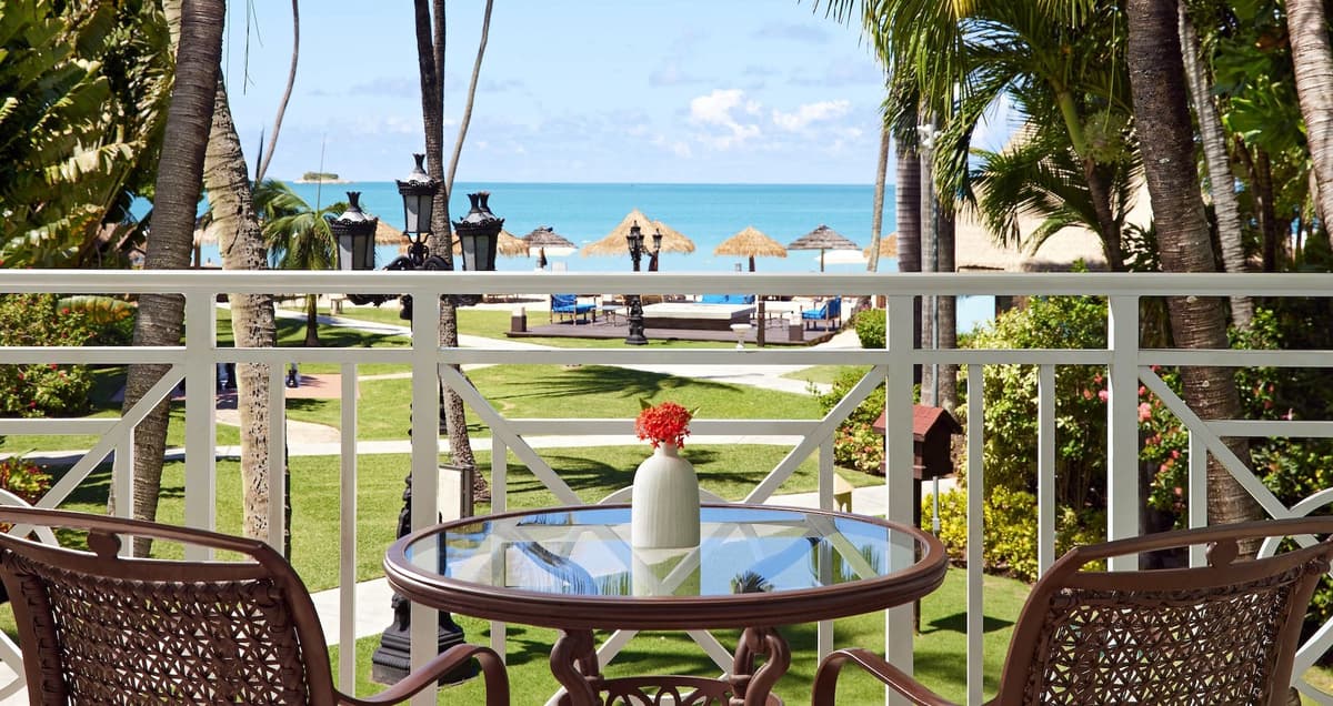 Resort exterior at Sandals Grande Antigua Resort & Spa