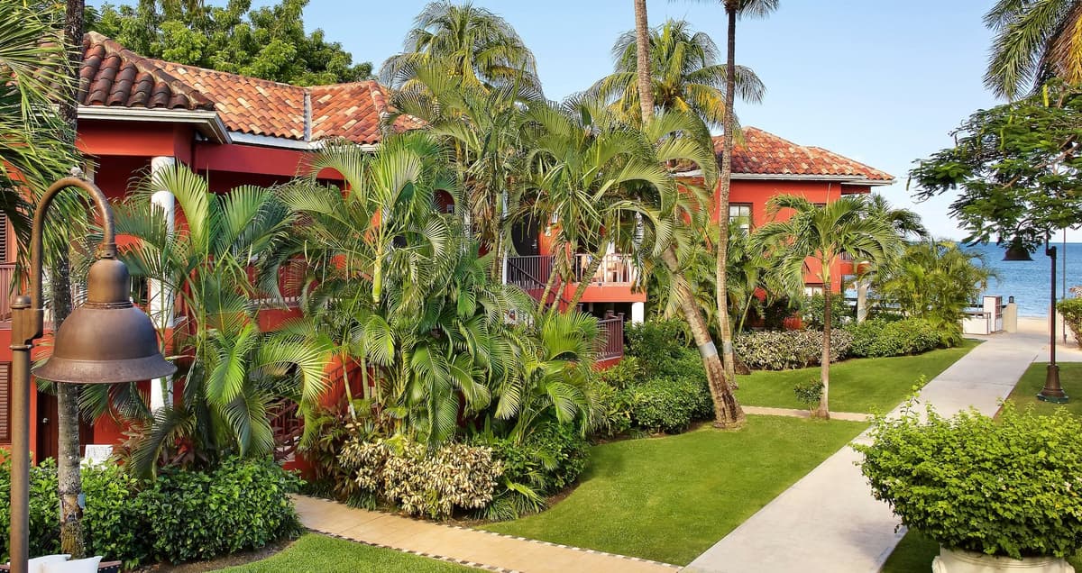 Resort exterior at Sandals Grande Antigua Resort & Spa