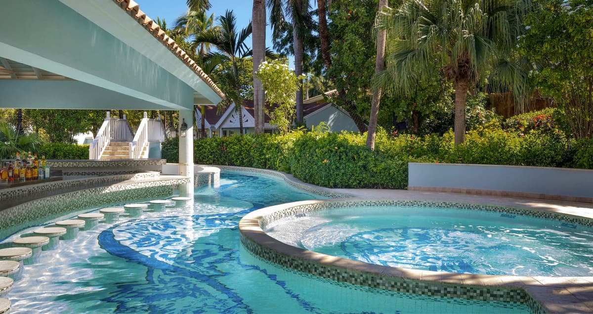 Resort exterior at Sandals Grande Antigua Resort & Spa