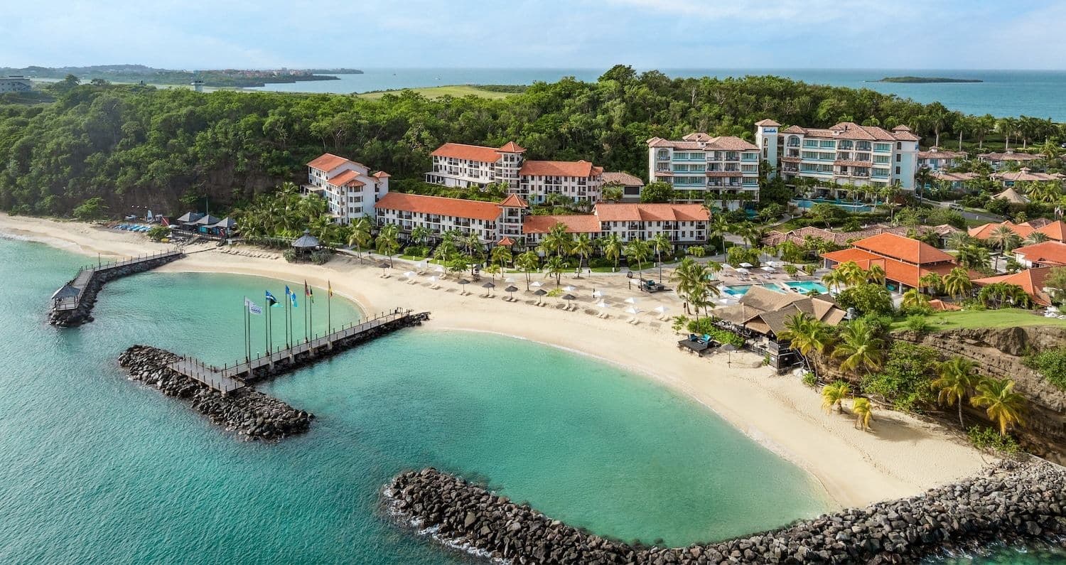 Resort exterior at Sandals Grenada Resort & Spa