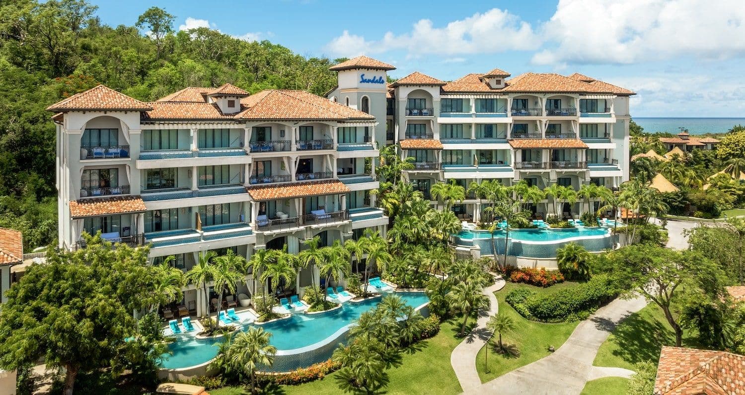 Resort exterior at Sandals Grenada Resort & Spa
