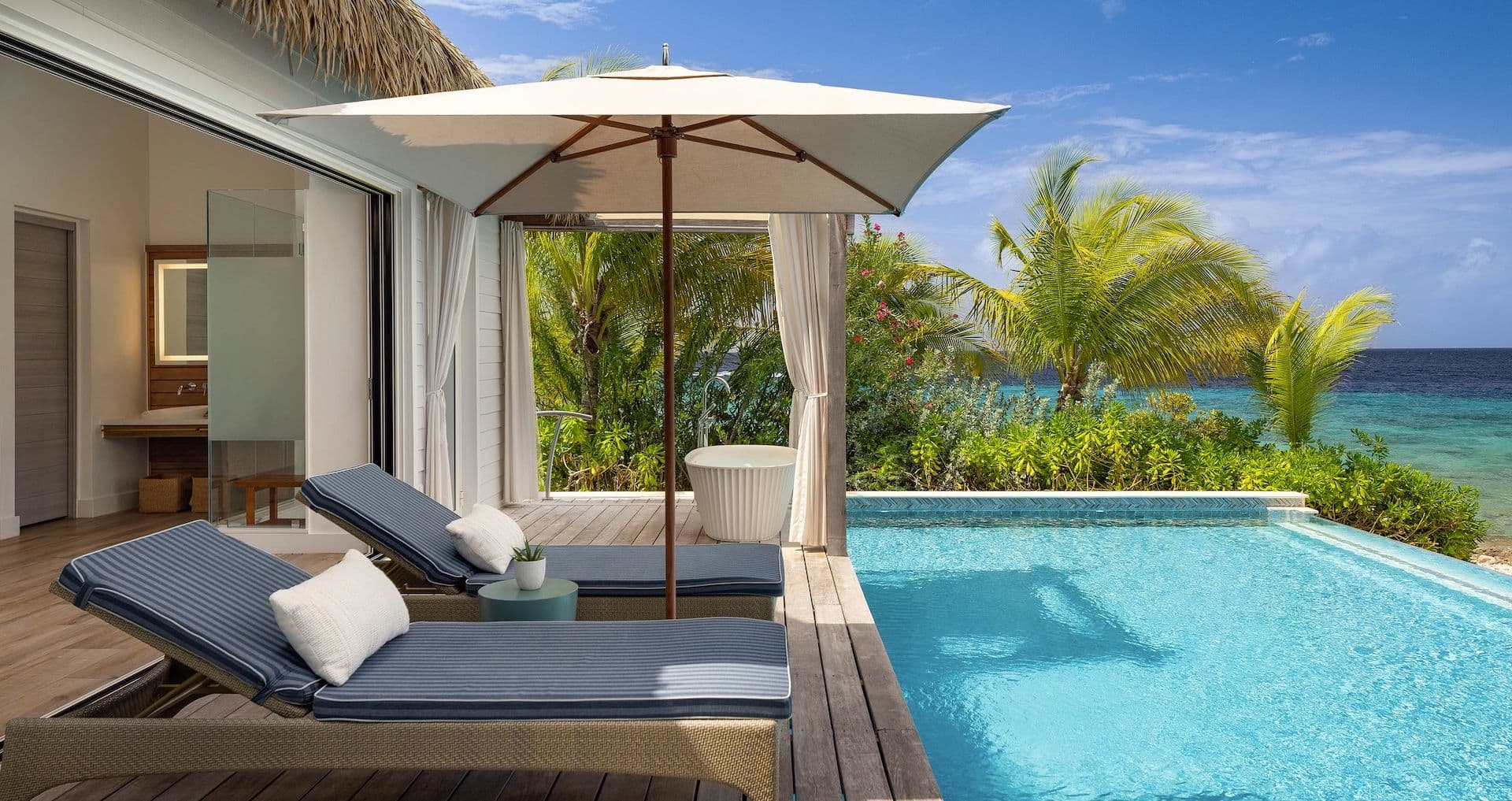 Resort exterior at Sandals Halcyon Beach